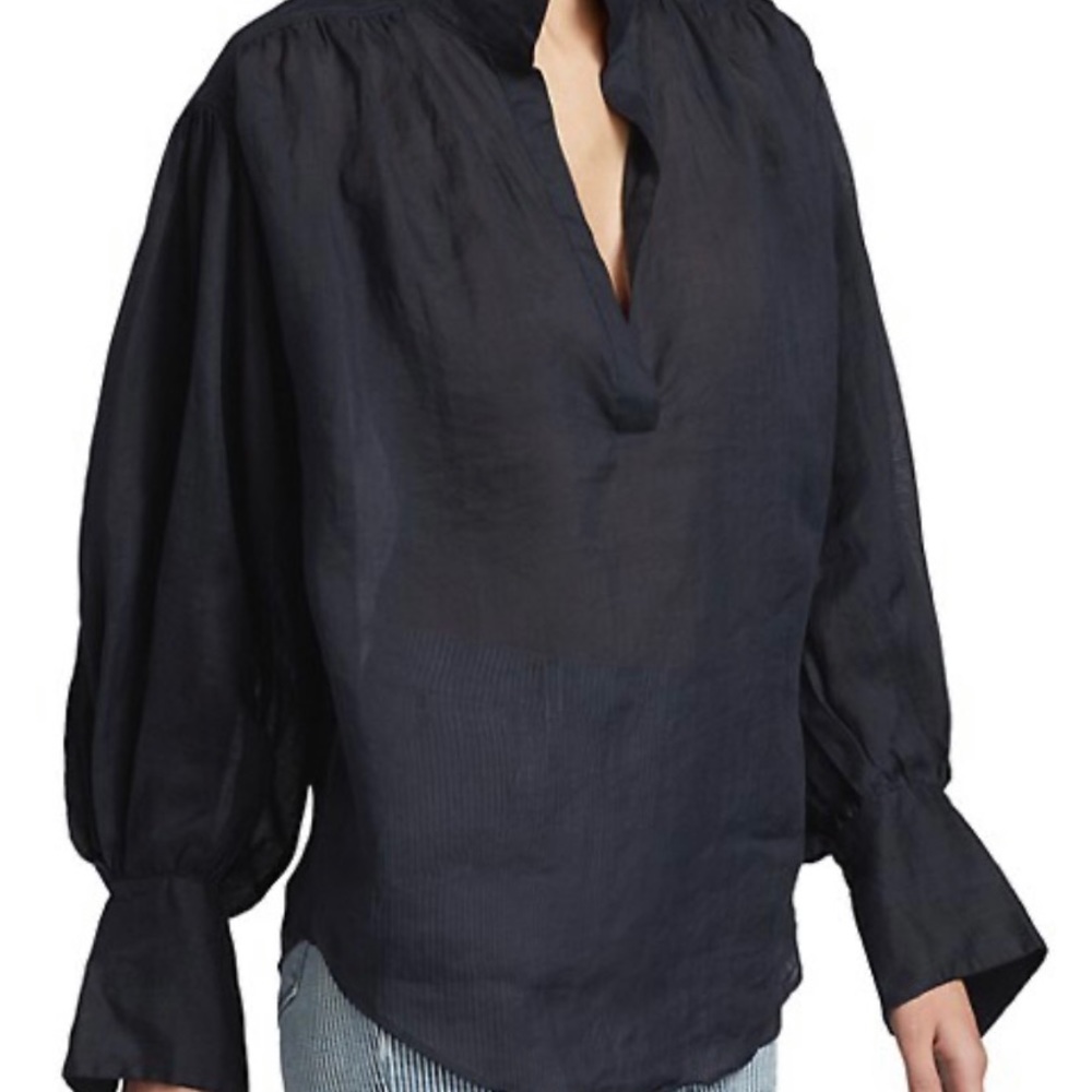 NEW Frame Emma pullover blouse size xs